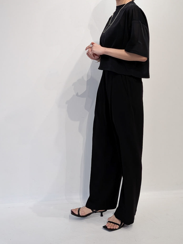 lustre cropped tee (2colors)