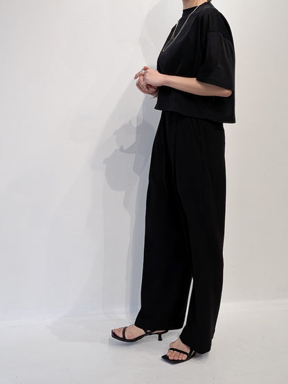 lustre cropped tee (2colors)