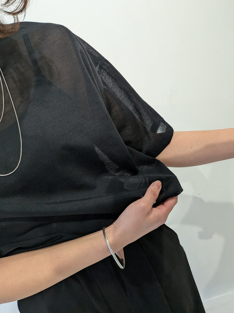 lustre cropped tee (2colors)