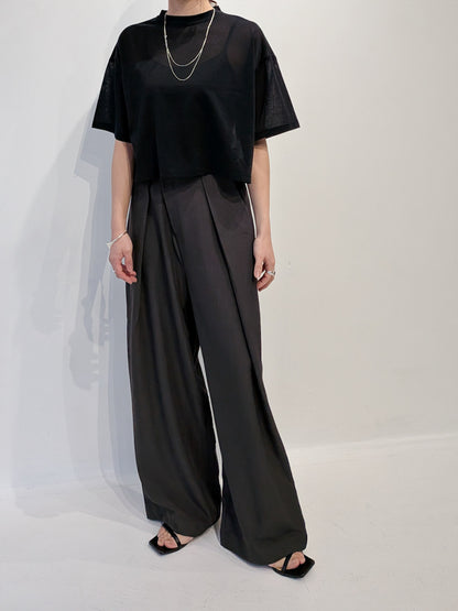 lustre cropped tee (2colors)