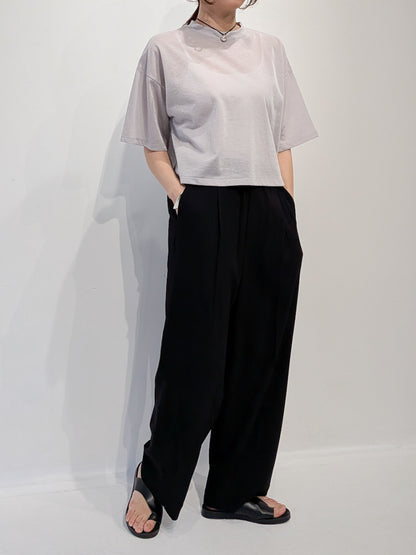 lustre cropped tee (2colors)