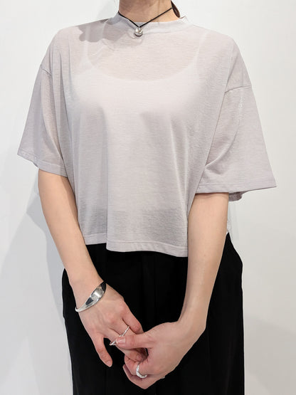 lustre cropped tee (2colors)