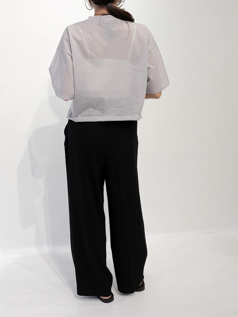 lustre cropped tee (2colors)