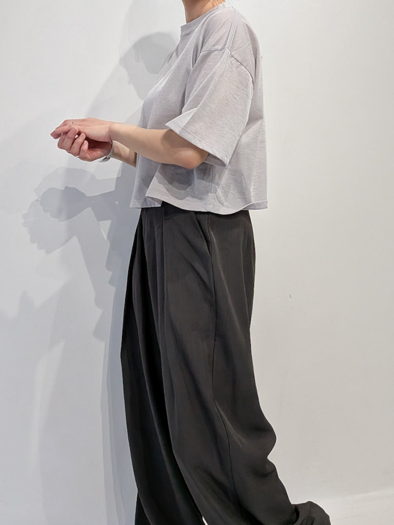 lustre cropped tee (2colors)
