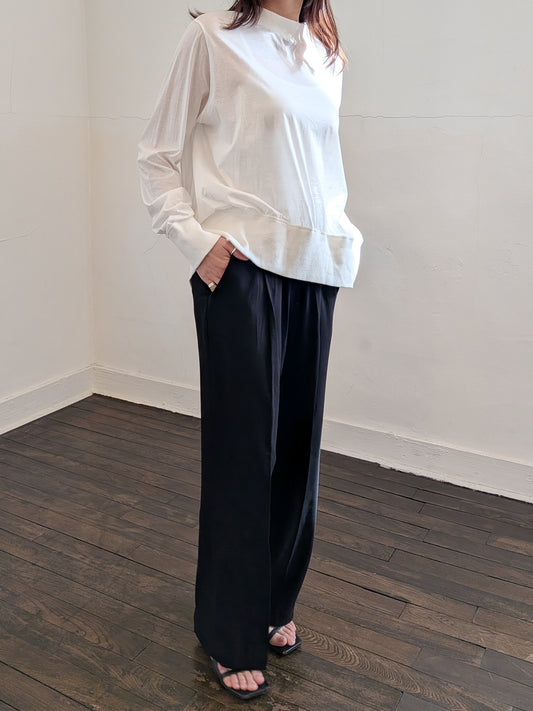 soft gather tops (2colors)