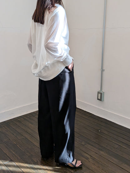 soft gather tops (2colors)