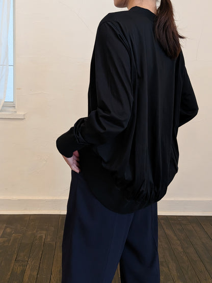 soft gather tops (2colors)