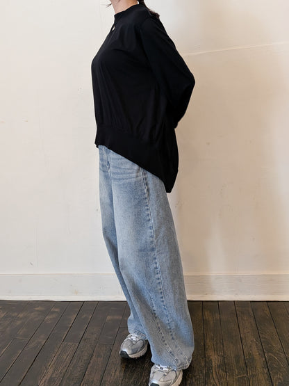 soft gather tops (2colors)