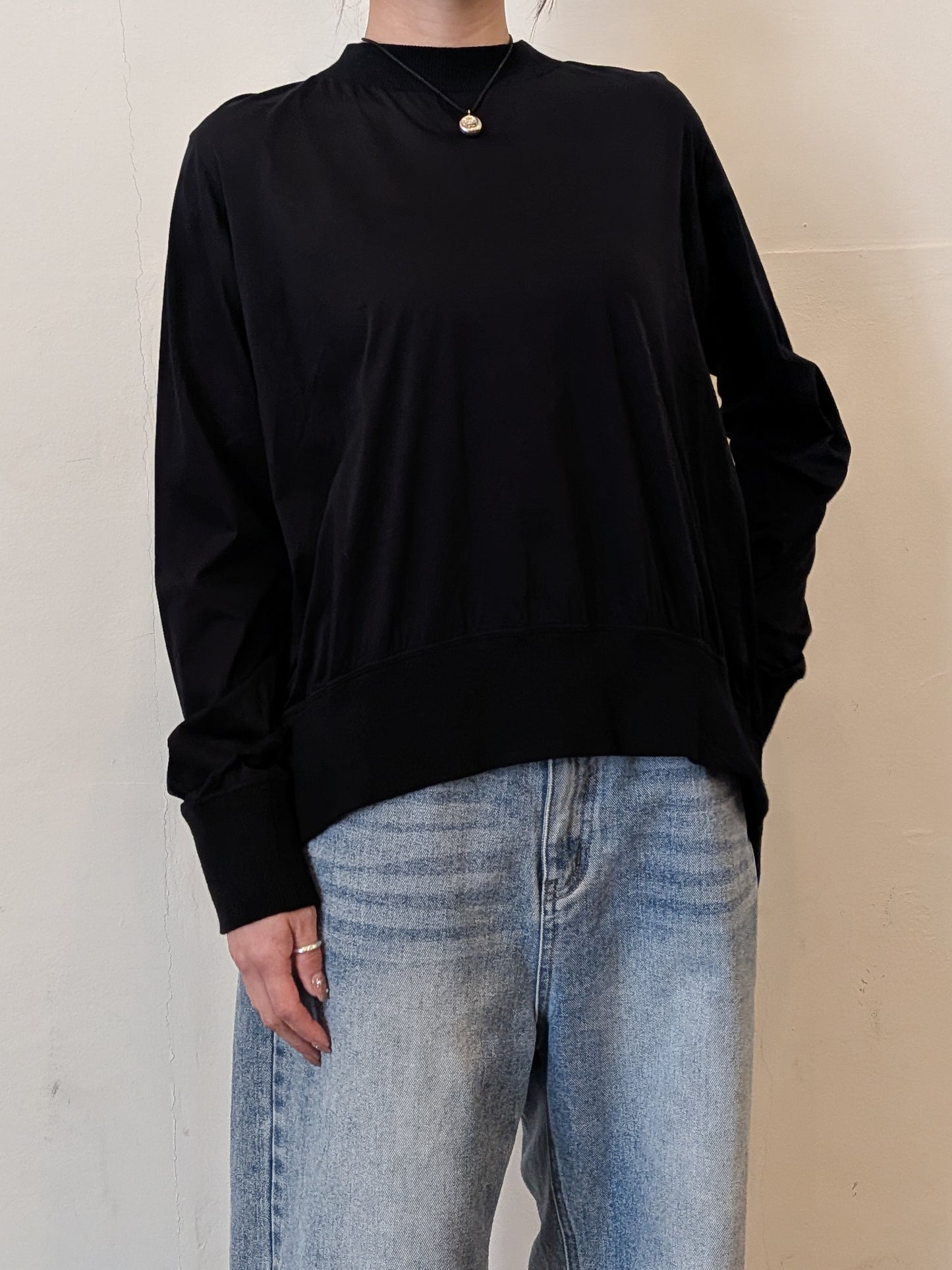 soft gather tops (2colors)