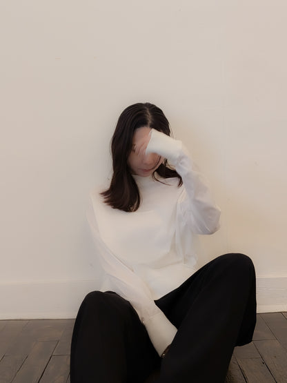 soft gather tops (2colors)